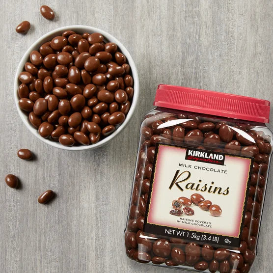 Kirkland Signature Raisins, Milk Chocolate, 3.4 lb
