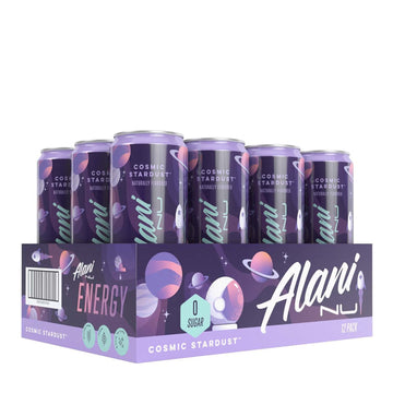 Alani Nu Energy Drink - Cosmic Stardust - 12oz. (12 Cans)