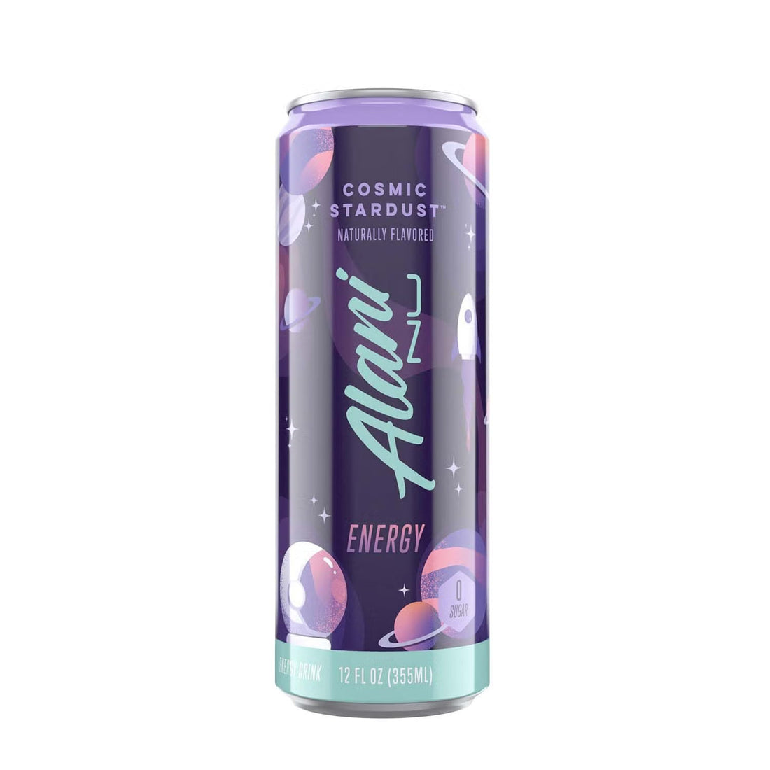Alani Nu Energy Drink - Cosmic Stardust - 12oz. (12 Cans)