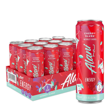 Alani Nu Energy Drink - Cherry Slush™ - 12oz. (12 Cans)