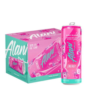 Alani Nu Energy Drink - Pink Slush - 12oz. (12 Cans)
