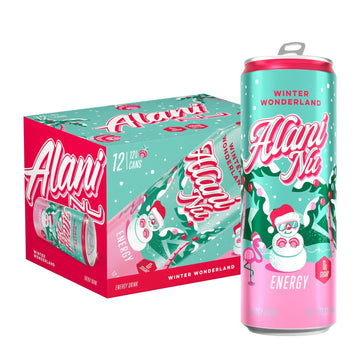 Alani Nu Energy Drink - Winter Wonderland - 12oz. (12 Cans)